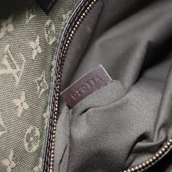 LOUIS VUITTON Monogram Mini Bussus Marie Kate Bag TST Khaki M92324 Auth bs27051 - Picture 10 of 16